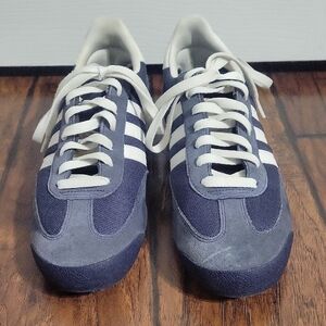 Adidas Dragon Men's Blue and White Sneakers